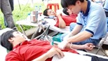 Đưa vào hoạt động tuyến phố hiến máu nhân đạo 